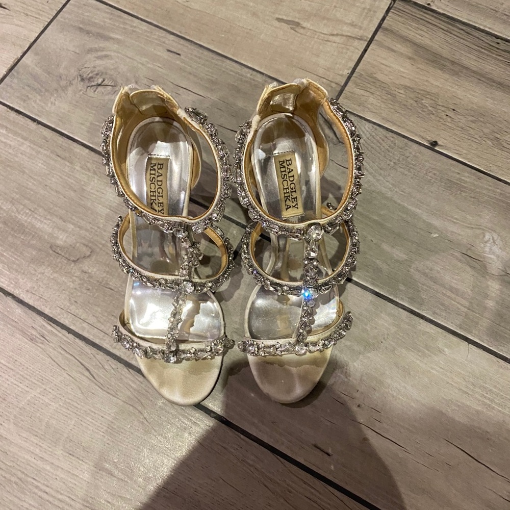 Badgley Mischka Wedding Shoes.